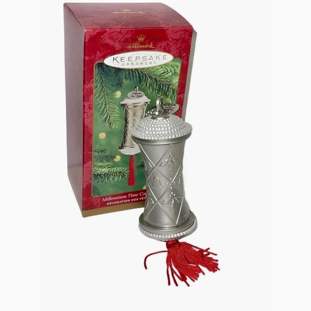 Hallmark Keepsake Ornament. Millennium Time Capsule